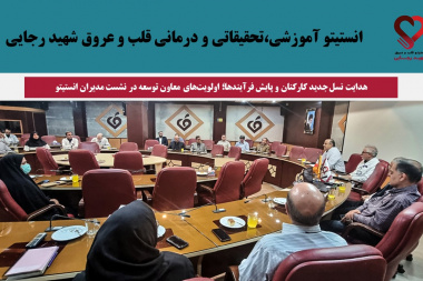 هدایت نسل جدید کارکنان و پایش فرآیندها؛ اولویت‌های معاون توسعه در نشست مدیران انستیتو