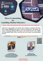 ﻭﺑﯿﻨﺎﺭ ﺑﯿﻦﺍﻟﻤﻠﻠﯽ Micro-Credentialing for Upskilling Medical Educators&quot